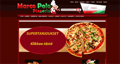 Desktop Screenshot of marcopolopizzeria.fi